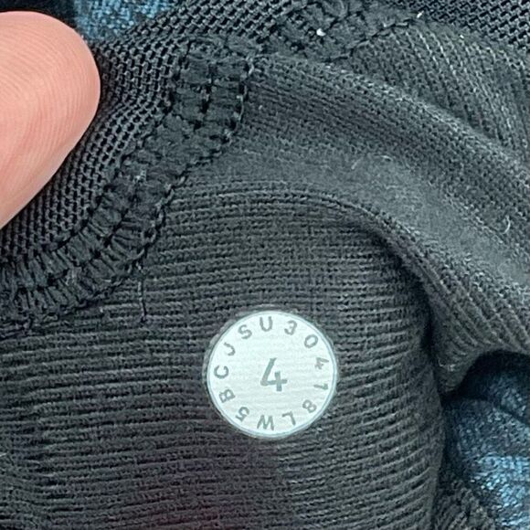 Lululemon Ready To Rulu Pant Jogger 29" Heathered True Navy/Black Women 4 - Picture 8 of 8